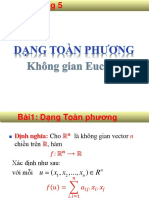 Chuong 5-Dang Toan Phuong - Khong Gian Euclide
