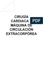 Cirugía Cardiaca y Máquina de Circulación Extracorpórea