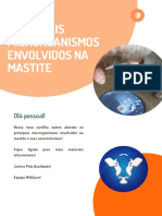 Cartilha Microorganismos Envolvidos Na Matite