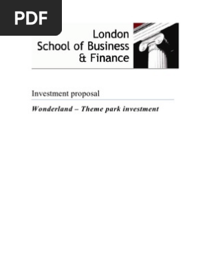 Investment Proposal