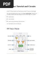 555 Timer Tutorial and Circuits