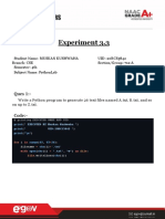Python text file generator and class experiments