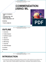 Movie Recommendation System Using AI & ML