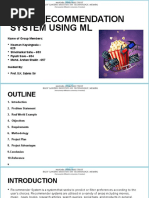 Movie Recommendation System Using AI & ML