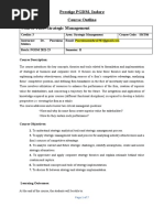 Strategic Management Outline 21-23 PM