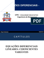 Equações diferenciais lineares: Coeficientes variáveis