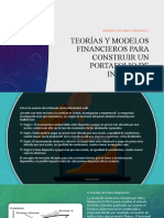 Teorías y Modelos Financieros para Construir Un Portafolio