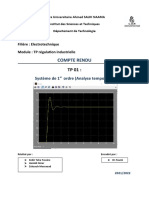 TP 2 Regulation