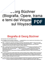 Georg Büchner (Biografia, Opere e Woyzeck)