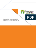Manual Remodelación para Locales Comerciales-C.C. Parque Cerro Verde