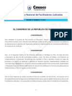 Ley Del Servicio Nacional de Facilitadores Judiciales