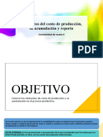 Elementos Del Costo de Producción, Su Acumulación