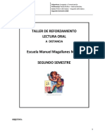Taller Lectura Oral Distancia Escuela Manuel Magallanes