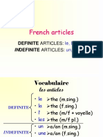 French - Articles 2