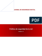 PO05 - Política de Seguridad de La Red PDF