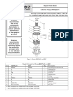 Enerpac - Multipliers Repair Parts Sheet