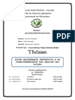 Etude Maintenance Preventive d Un Turbocompresseur Par Analyse Des Huiles