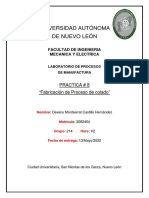 Practica 8 - Lab Procesos de Manufactura