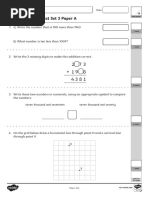 Year 3 Maths Reasoning Test Paper | PDF | Mathematics