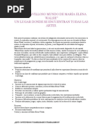 El Maravilloso Mundo de María Elena Walsh