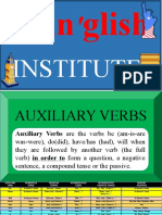 1.-Auxiliary Verbs and Modal Verbs