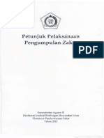 Petunjuk Pelaksana Pengumpulan Zakat-2011