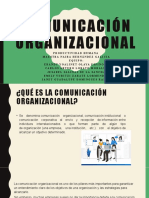 Comunicación Organizacional y Tecnicas PRESENTACION