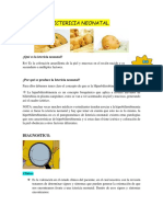 Ictericia Neonatal