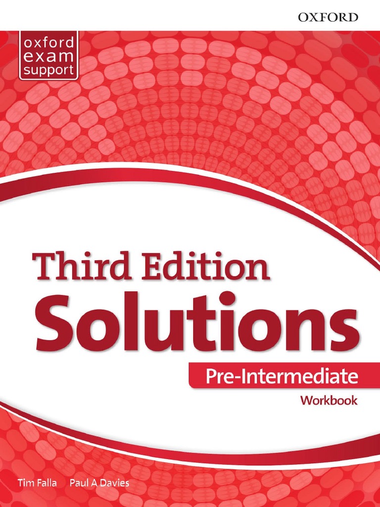 Solutions Pre Intermediate Workbook | PDF