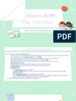 Children's Book Day Activities by Slidesgo
