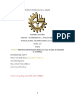 Propuesta metodológica productiva para mejorar la productividad en una empresa de lentes