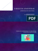 Formas de Administrar - Diapositivas Video