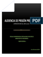 Audiencia de Prision Preventiva - Alejandro Toledo