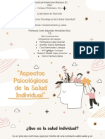 Salud Individual, Aspectos Psicologicos