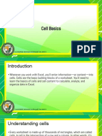 Lecture 4 - Cell Basics