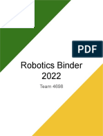 Robotics Binder