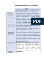 FORMATO INTERVENCIÓN PSICOEDUCATIVA EN ESCUELAS ESPECIALIZADAS