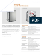 Flameproof Enclosures EJB Ex D Iib+H Aluminium & Stainless Steel