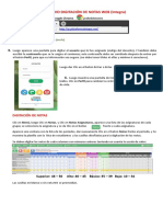 Instructivo Digitacion de Notas Web Docentes