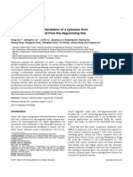 Purification and Characterization of A Xylanase From