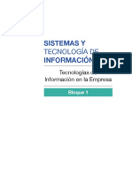 Sistemas y Tecnología de Información.
