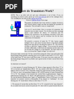 How Do Transistors Work