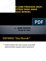 NCP Anak Malnutrisi