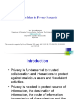 Innovative Ideas in Privacy Research: Bb@cs - Purdue.edu