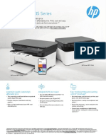 HP Laser MFP 135 Series: Datasheet Print, Scan, Copy and Wireless