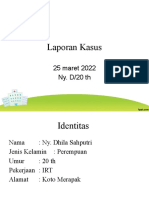 Laporan Kasus Kematian Ibu