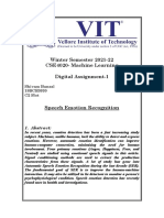 Winter Semester 2021-22 CSE4020-Machine Learning Digital Assignment-1