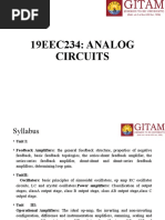 Module-1 Feedback Amplifiers