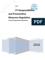 AML/CFT Responsibilities and Preventative Measures Regulation