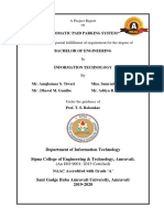 "Automatic Paid Parking System"": A Project Report On